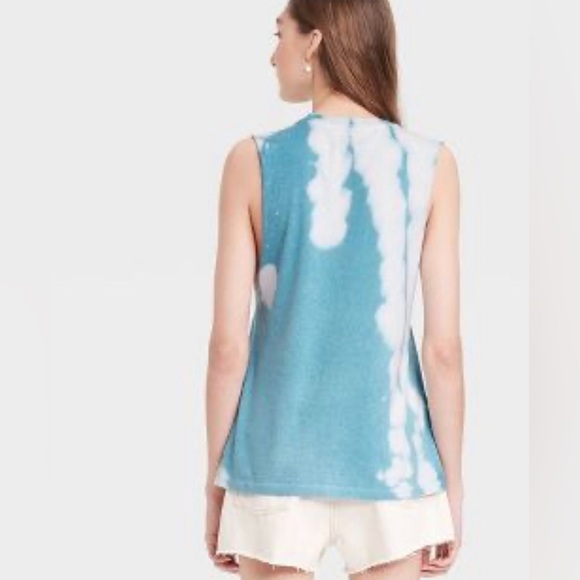 Janis Joplin vintage rock band festival wear tie dye Crop Tank Top‎ Shirt size S - Picture 3 of 4